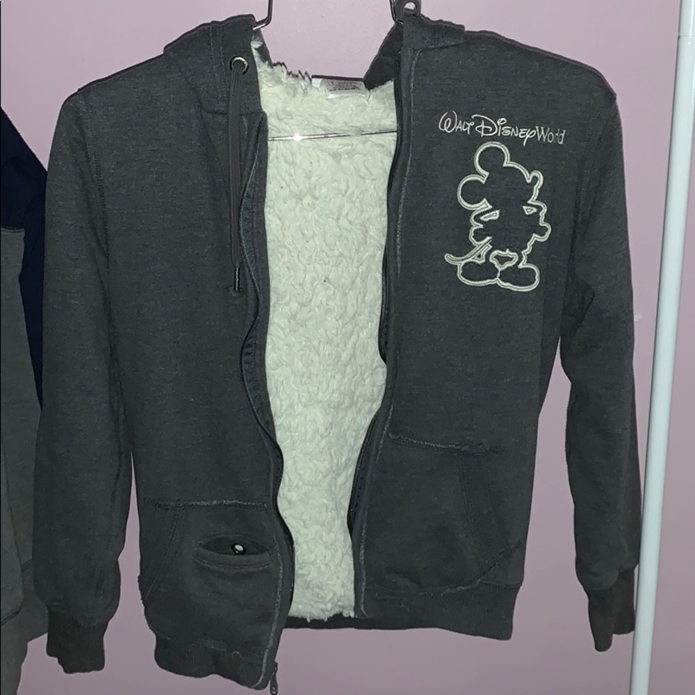 Disney world zip up